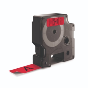 Nastro per etichettatrici Dymo D1 - 19 mm x 7 m - Nero/Rosso - S0720870