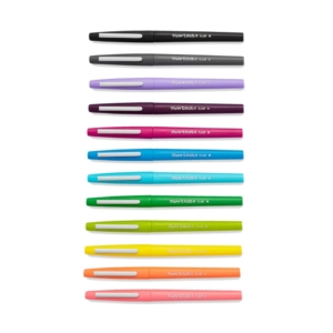 Penne punta fibra Paper Mate Flair/Nylon Tropical Vacation 1,0 mm Assortito (blister da 12)