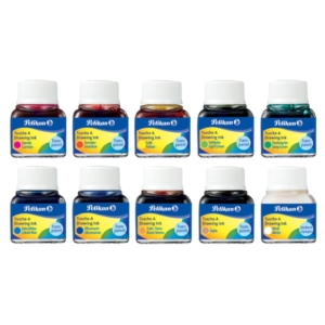 Flaconi inchiostro di china Pelikan 523 - 17 10 ml Assortito - 249474 (conf.10)