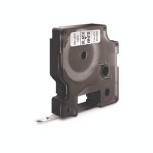 Nastro per etichettatrici Dymo D1 - 6 mm x 7 m - Nero/Bianco - S0720780