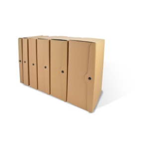 Scatola portaprogetto linea ecologica Euro-Cart Avana - Dorso 8 cm