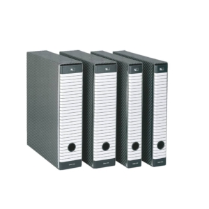 Raccoglitore ufficio Esselte Delsoline - registratore commerciale - Dorso 5 cm - 23x30 cm - Bianco/Grigio - 390712060