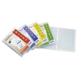 Portalistini A5 personalizzabili Favorit - Sviluppo - 15x21 cm - 40 buste