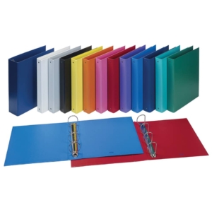 Raccoglitore Favorit ad anelli - Europa - anelli rotondi - Dorso 6 cm - 22x30 cm - Verde
