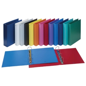 Raccoglitore ad anelli A4 Europa Elba - 22x30 cm - Dorso 4 cm - Verde acqua