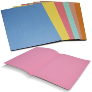 Cartelline semplici Euro-Cart Cartoncino Manilla 25x35 cm 145g/m² Rosa (conf.100)