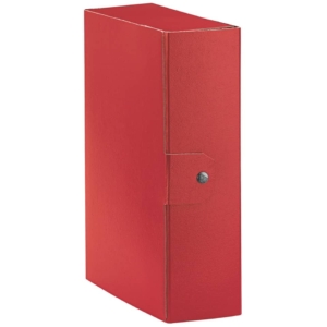 Scatola portaprogetti Eurobox Esselte - Dorso 10 cm - 25x35 cm - Rosso - 390330160