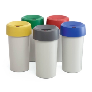 Coperchio per cestino Modo Round Rotho - Giallo - 38x15 cm - F800003