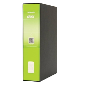 Raccoglitore ufficio Dox 2 - Protocollo - Dorso 8 cm - 23x34 cm - Verde Greenery - D26226