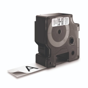 Nastro per etichettatrici Dymo D1 - 24 mm x 7 m - Nero/Bianco - S0720930