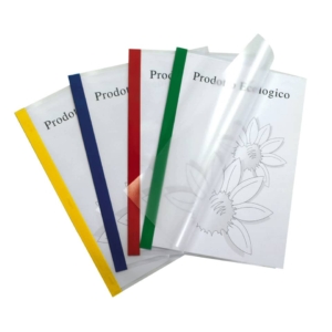 Cartelline Trasparenti per rilegatura in polipropilene Poli 200 Sei Rota - Blu - 66230507 (conf.10)