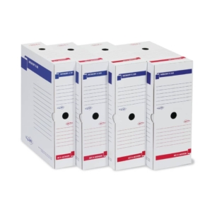 Scatole Archivio Sei Rota Memory X 120 - 25x35 cm Dorso 12 cm - Bianco -6 673212