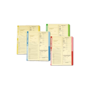Cartelline Dichiarazione Redditi - 4Company - 32,5x25,5 cm - Avorio- Rosso - 225g/m² dorso 2 cm (conf.50)