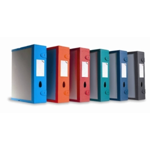 Scatola Archivio Combi Box E500 Fellowes - Dorso 9 cm - Verde bosco