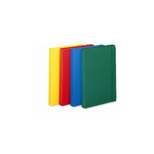 Cartelle progetto in ppl Leonardi - Dorso 3 cm - Rosso
