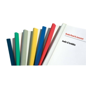 Dorsini Fellowes - Dorso 3 mm - Blu - capacità massima 15 fogli D103BL (conf.50)