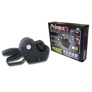 Prezzatrice Printex Z 17 "Taglio prezzo/Sconto/Prezzo scontato" +10 rotoli ass + 1 ink roll Nero