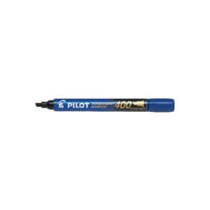 Pennarello indelebile Blu Pilot Permanent Marker 400 punta a scalpello 4,5 mm 2711