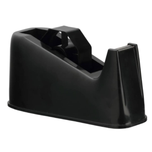 Dispenser per nastro da scrivania Q-Connect Nero 25 mm x 33/66 metri - KF11010 (conf.2)