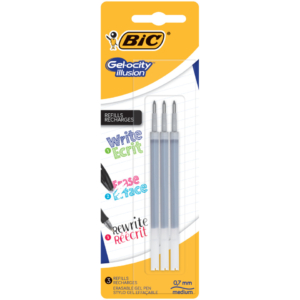Refill BIC Gel-ocity Illusion Blister 0,7 mm Nero - 944022 (conf.3)