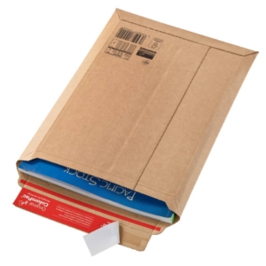 Busta per spedizioni rigide ColomPac in cartone ondulato - 30,3x41,3 cm Avana