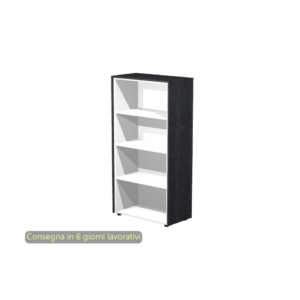 Mobile medioalto a giorno Artexport Flora Nero venato - L83 P43 H158,2 cm - 937/8
