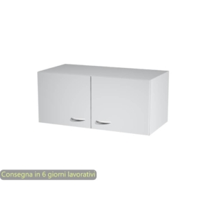 Armadio componibile Artexport 2898 - sopralzo - L90 P45,8 H40 cm - Grigio