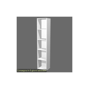 Libreria componibile Artexport Protocollo - Bianco - 40x32x196 cm