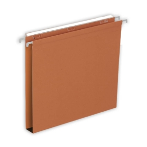 Cartelle sospese per armadio ELBA Defi 220 g/m² - Interasse 39 cm - Fondo a U3 cm - Arancione (conf.25)