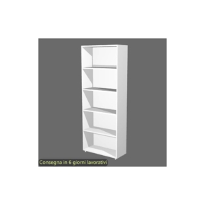 Libreria componibile Artexport Protocollo - Bianco - 76x32x196 cm