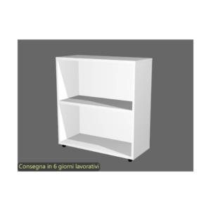 Libreria componibile Artexport Protocollo - Bianco - 76x32x81,5 cm