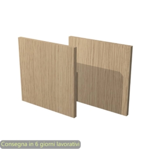 Libreria componibile Artexport Maxicube - Set 2 dietri Rovere 2R-MaxC-C