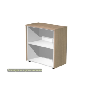 Mobile basso a giorno Artexport Flora Noce arabis - L83 P43 H81,4 cm - 930/K