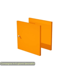 Set due antine Libreria caselle Maxicube Artexport - 32,2x32,1x1,6 cm - Arancione - 2a MaxC/O