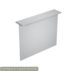 Sopralzo reception Artexport Presto lineare 140x30x115h Grigio RB/140/9