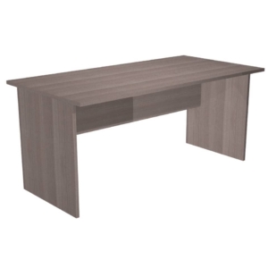 Scrivania da ufficio color Frassino toscano Artexport linea Presto 160x80x72 cm fianchi melanimicospess. 22 mm
