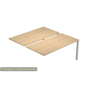 Postazione Open Space Artexport Bridge Bench 120x2 Seguito Rovere BENCH120X2-SEGUITO-C