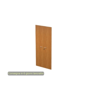 Ante in coppia per armadio Linea Operativa Presto Artexport - Noce - 80x175 cm (conf.2 ante)