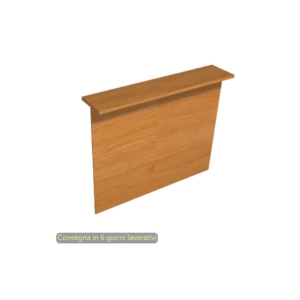Sopralzo reception Artexport Presto lineare 140x30x115h Noce chiaro RB/140/4