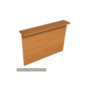 Sopralzo reception Artexport Presto lineare 160x30x115h Noce chiaro RB/160/4