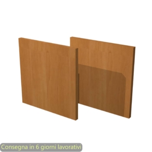 Libreria componibile Artexport Maxicube - Set 2 dietri Noce chiaro 2R-MaxC-4