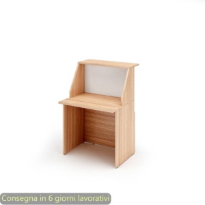 Banco Reception Musa - Noce arabis - Modulo lineare 80 cm