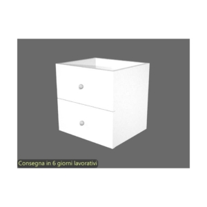 2 cassetti per libreria a caselle Maxicube Bianco Artexport - 32,32x16 cm - 2c MaxC/3