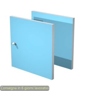 Set due antine Libreria caselle Maxicube Artexport - 32,2x32,1x1,6 cm - Azzurro - 2a MaxC/A