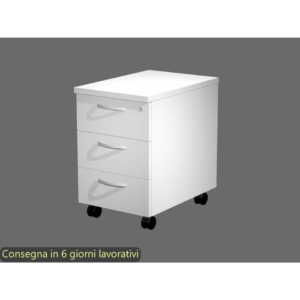 Cassettiera Open Space Artexport Bridge-Flex 3 cassetti Bianco C3-3
