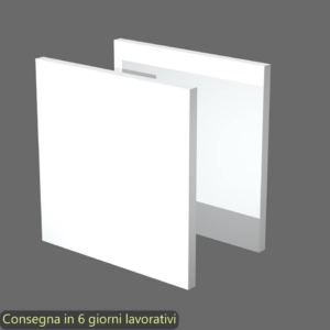 Libreria componibile Artexport Maxicube - Set 2 dietri Bianco 2R-MaxC-3
