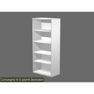 Mobile Open Space Artexport Bridge-Flex alto senza ante Bianco BH-3