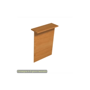Sopralzo reception Artexport Presto lineare 80x30x115h Noce chiaro RB/80/4