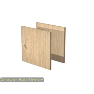 Libreria componibile Artexport Maxicube - Set 2 antine Rovere 2A-MaxC-C