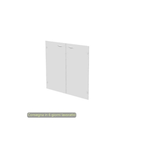 Coppia ante senza serratura Artexport vetro satinato 67h 70067/G
